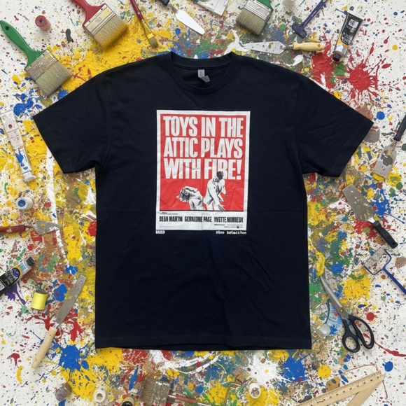 Next Level “Toys in the Attic” Graphic Tee Black Regular - Picture 1 of 7